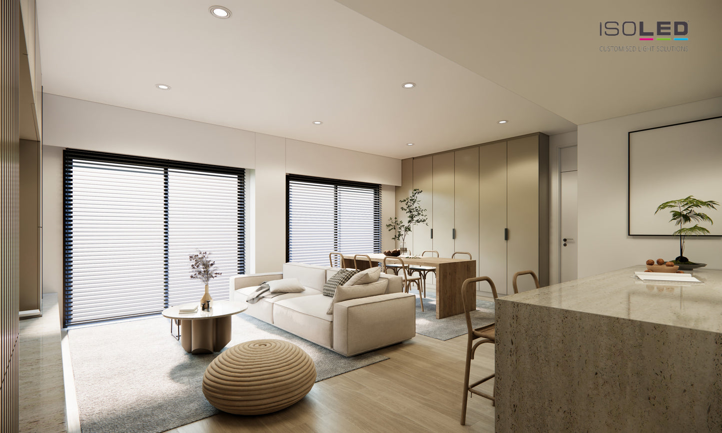 LED recessed light Sunset Slim68