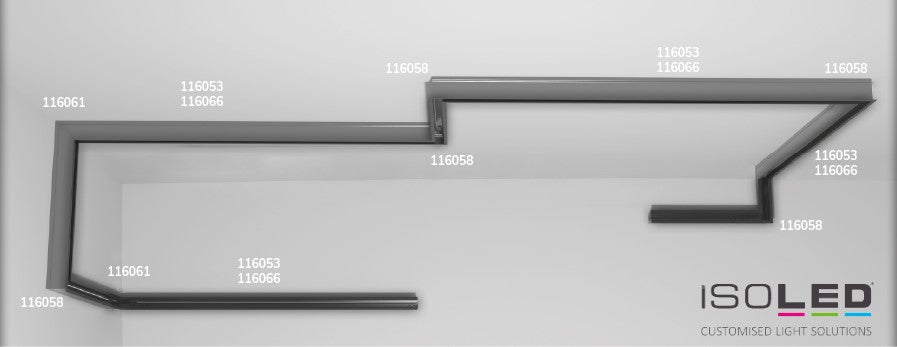 Installation Track 48 magnetic rail system