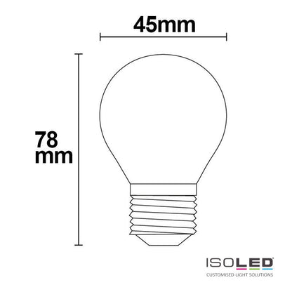 E27 LED Illu, 4W