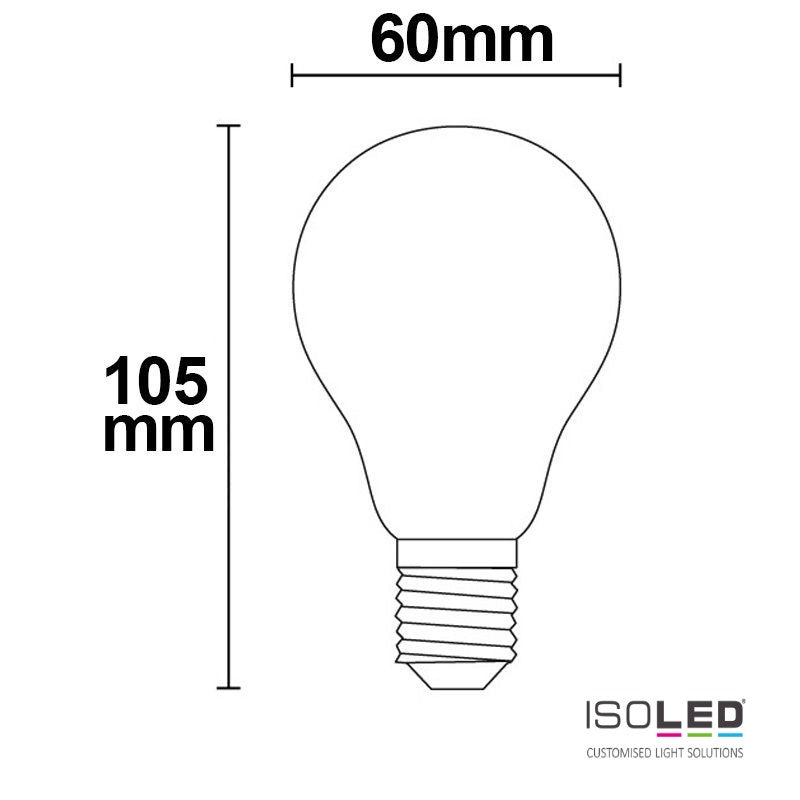 E27 LED Birne, 8W, warmweiß, dimmbar