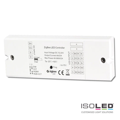 ZigBee 3.0 PWM-Dimmer für LED Flexbänder/Spots, 5 Kanal