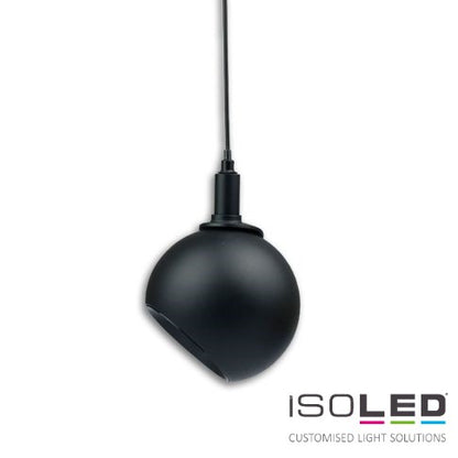 Track48 pendant light Ball Focus black, 12W 