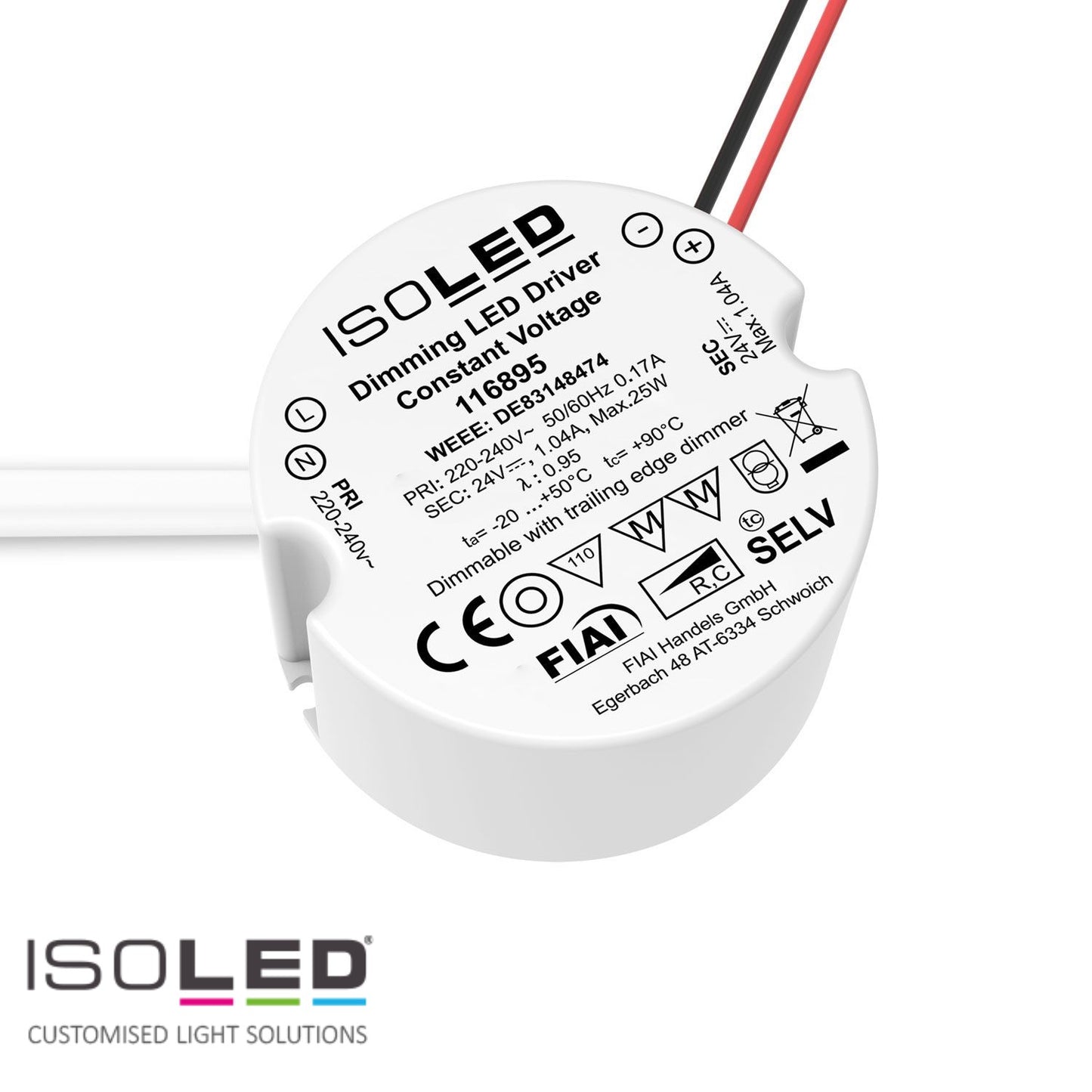 LED Schalterdosen-PWM-Trafo