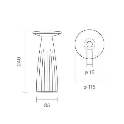 Tischlampe Nuflair