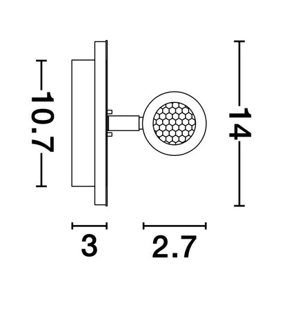 Wandleuchte Penor