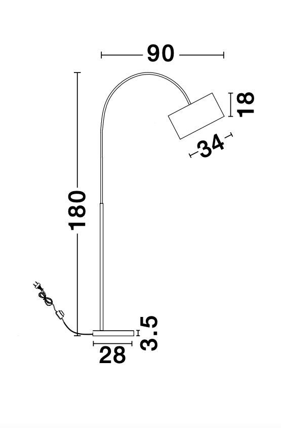 Stehlampe Sama