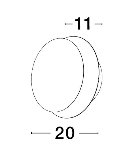 Wandleuchte Shell