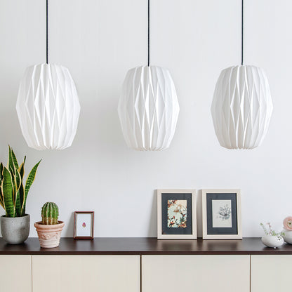 Accordion pendant lamp