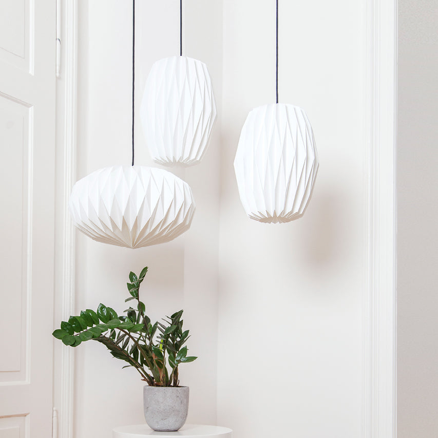 Hanging lamp lens