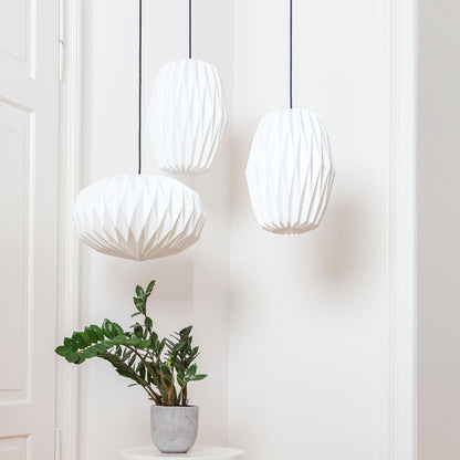 Hanging lamp lens