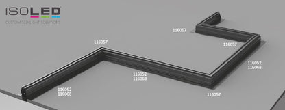 Trockenbau Track 48 Magnet-Schienensystem