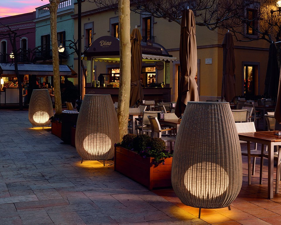 Bover Amphora 02 Stehleuchte – Beige Claro